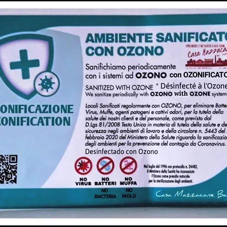 公寓 Casa Mazzacane Con 2 Da Letto *