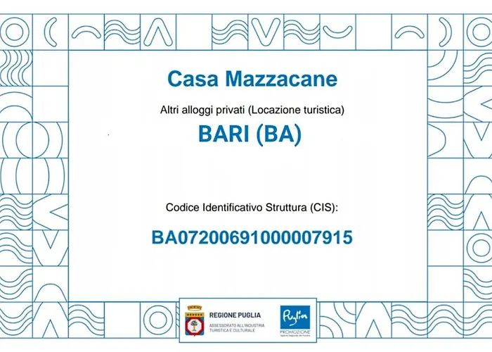 Casa Mazzacane Con 2 Da Letto Бари
