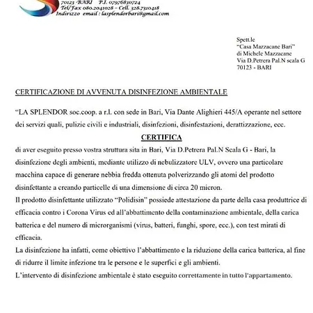 Lägenhet Casa Mazzacane Con 2 Da Letto